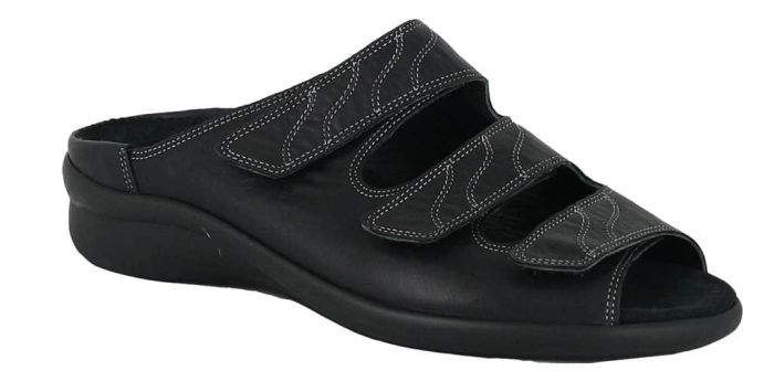 Durea Slipper Zwart 7265 H