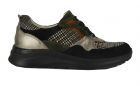 Waldlaufer Sneaker Zwart Combi Rosa 760002-801-084