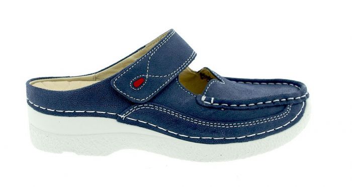 Wolky Roll Slipper Denim