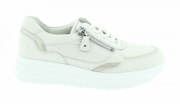 Waldlaufer Sneaker Arianna Offwhite-Zilver 755010 