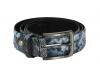 Jenszen Belt Grain Foil Cobra Sky Blue