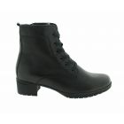 Hartjes zwarte veterboots Hip Hop Boot H