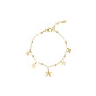 YW Charm Armbanden Ster Goud-One Size
