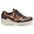 Durea Go Sneakers Zwart/Seppia 6252 H