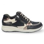 Durea Sneaker Zwart/Beige/Goud 6295 H