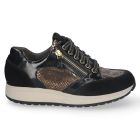 Durea Sneakers Zwart/Bruin 6322 K