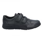Solidus Klittebandschoenen Zwart Hardy K