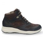Durea Hoge Sneakers Zwart/Bruin 9779 E