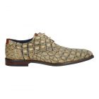 Berkelmans Taupe Veterschoen Aligator Cartagena
