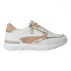 Hassia Wit/Cappucci Sneaker Bordeaux 301354 H