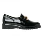 Hassia Loafers Zwart Lak Sevilla 302055 H