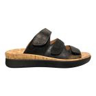 Think! Slippers Zwart Combi Meggie