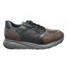 Mephisto Bruin/Zwart Veterschoen Isaac 