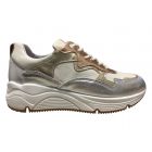 Bridge Footwear Sneaker Wit Goud Zilver