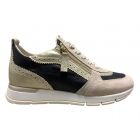 DLS Zwart Combi Sneaker 6523