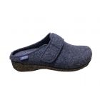 Q-Fit Blauwe Pantoffel Chantal  3614