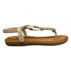 Bridge Footwear Goud Sandaal 25157311