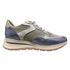 DLS Blauw Combi Sneaker 6559