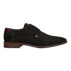 Berkelmans Veterschoenen Zwart Print Oulton