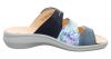 Think! Blauw Combi Slipper Camilla