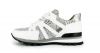 Lerora Sneaker Wit/Zilver 60009 K