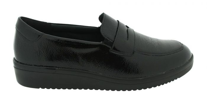 Solidus Loafer Zwart Lak Kathy 51011 K