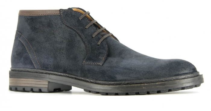 Van Bommel Boot Blauw Suede H