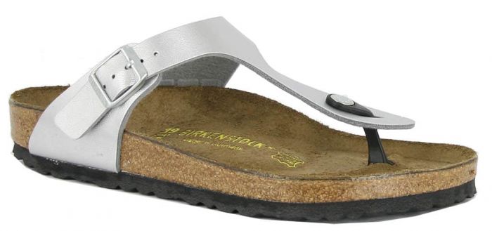 Birkenstock Teenslipper Gizeh Silver