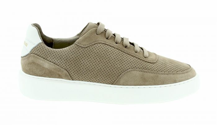 Rehab Sneaker Taylor Suede Perf taupe