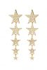 YW Oorbellen Shootingstart Roze/Goud