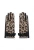 YW Leopard Chic Handschoenen Zwart/Beige