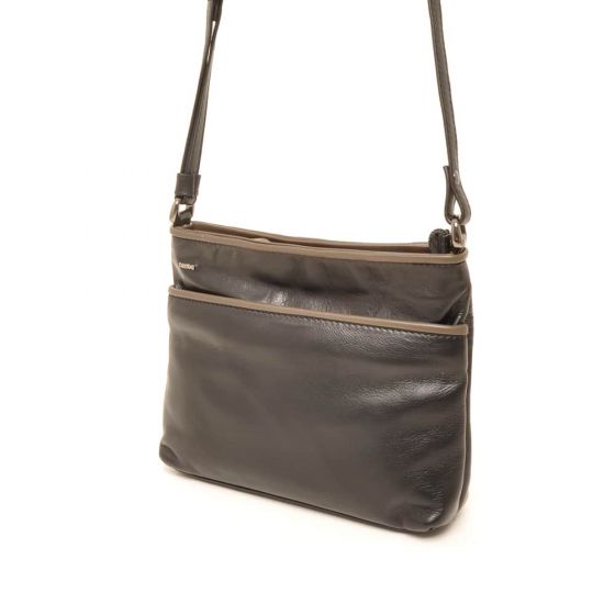 Berba Tas Crossover Zwart-Taupe 005-330-14