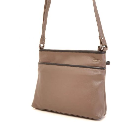 Berba Tas Crossover Taupe-Zwart 005-330-17