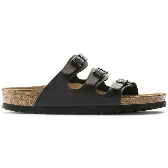 Birkenstock Slipper Florida Zwart 053011