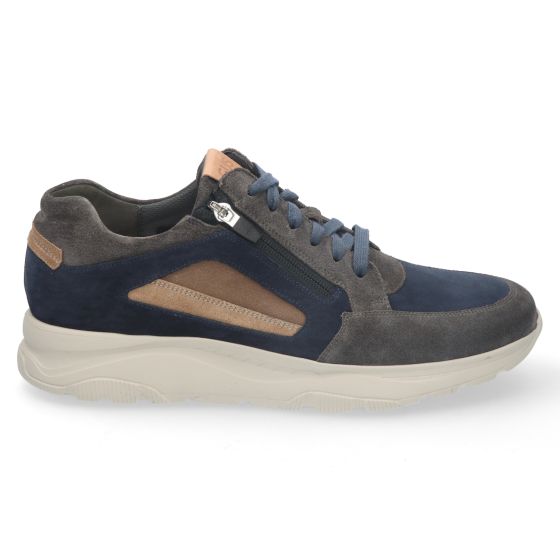 Gijs Sneakers Grijs/Blauw 2164 H