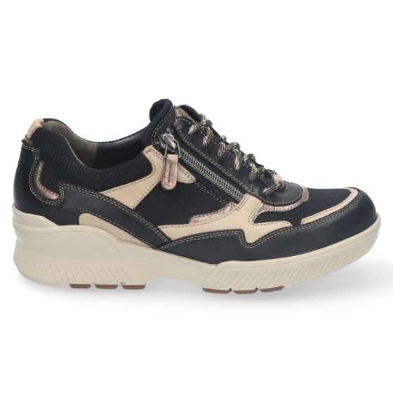 Durea Go Zwart Combi Sneaker 6265 K