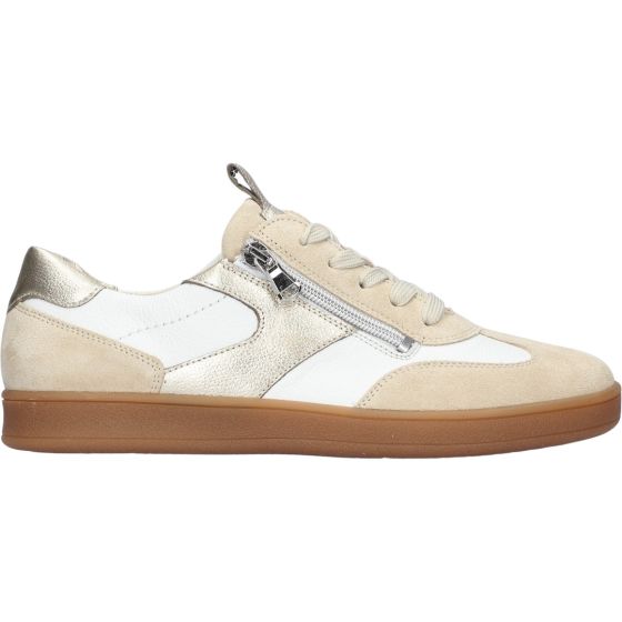 Waldlaufer Sneakers Beige/Wit/Goud Daisy H