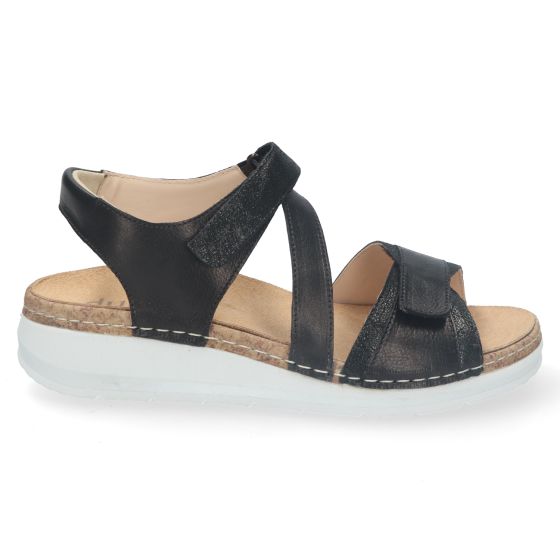 Durea Sandalen Zwart 7431 H