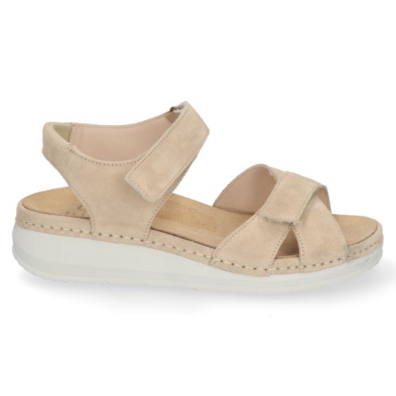 Durea Sandalen Taupe 7432 H