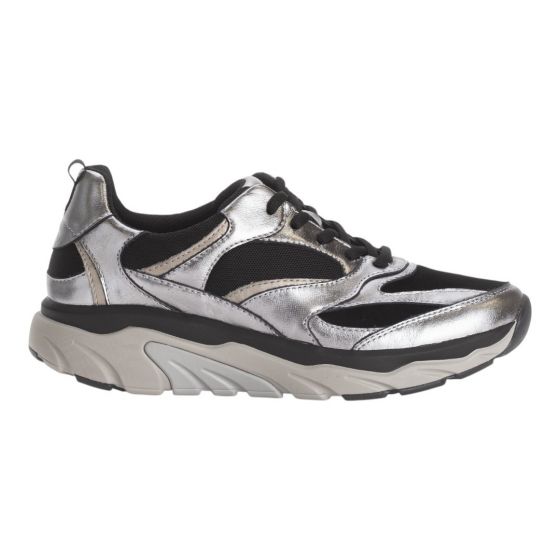 Gabor Rollingsoft Zwart/Grijs Sneaker 76.936.67