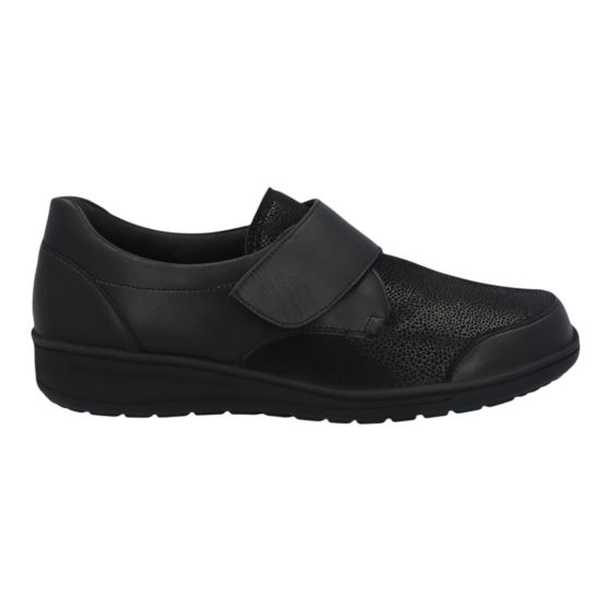 Solidus Klittebandschoen Zwart Heaven 27509 H