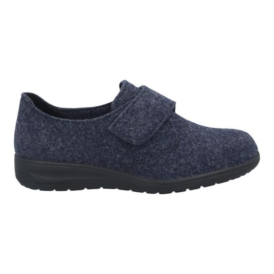 Solidus Klittebandschoen Vilt Kate Ocean 29076 K