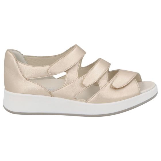 Solidus Platin Sandaal Hannah 75036
