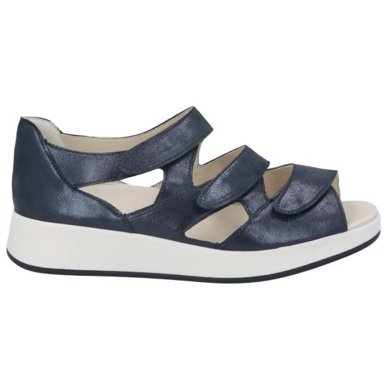 Solidus Blauwe Sandaal Hannah 75036