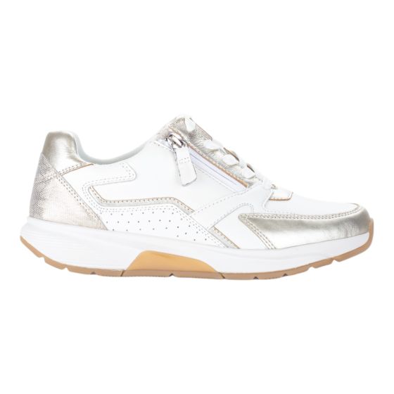 Gabor Rollingsoft Sneakers Wit/Platin 86.878.63