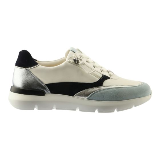 Hassia Sneakers Blauw/Wit Bordeaux H