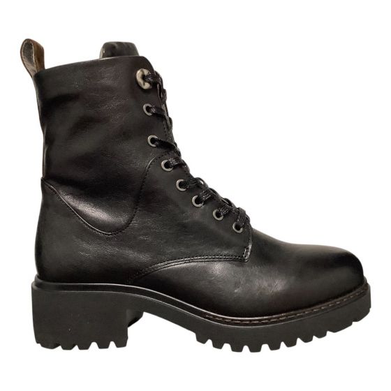 Piedi Nudi Zwarte Veterboot Cleo