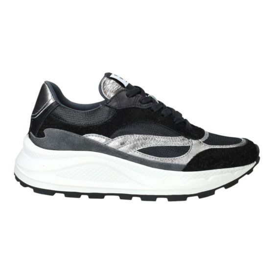 Piedi Nudi Black Silver Sneaker West