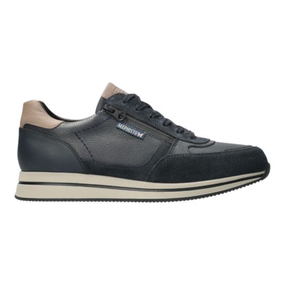 Mephisto Blauwe Veterschoen Gilford