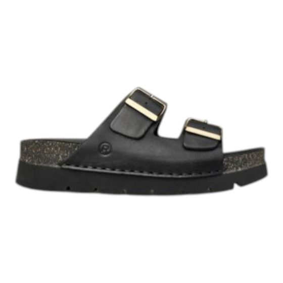 Rohde Slippers Zwart Latina G